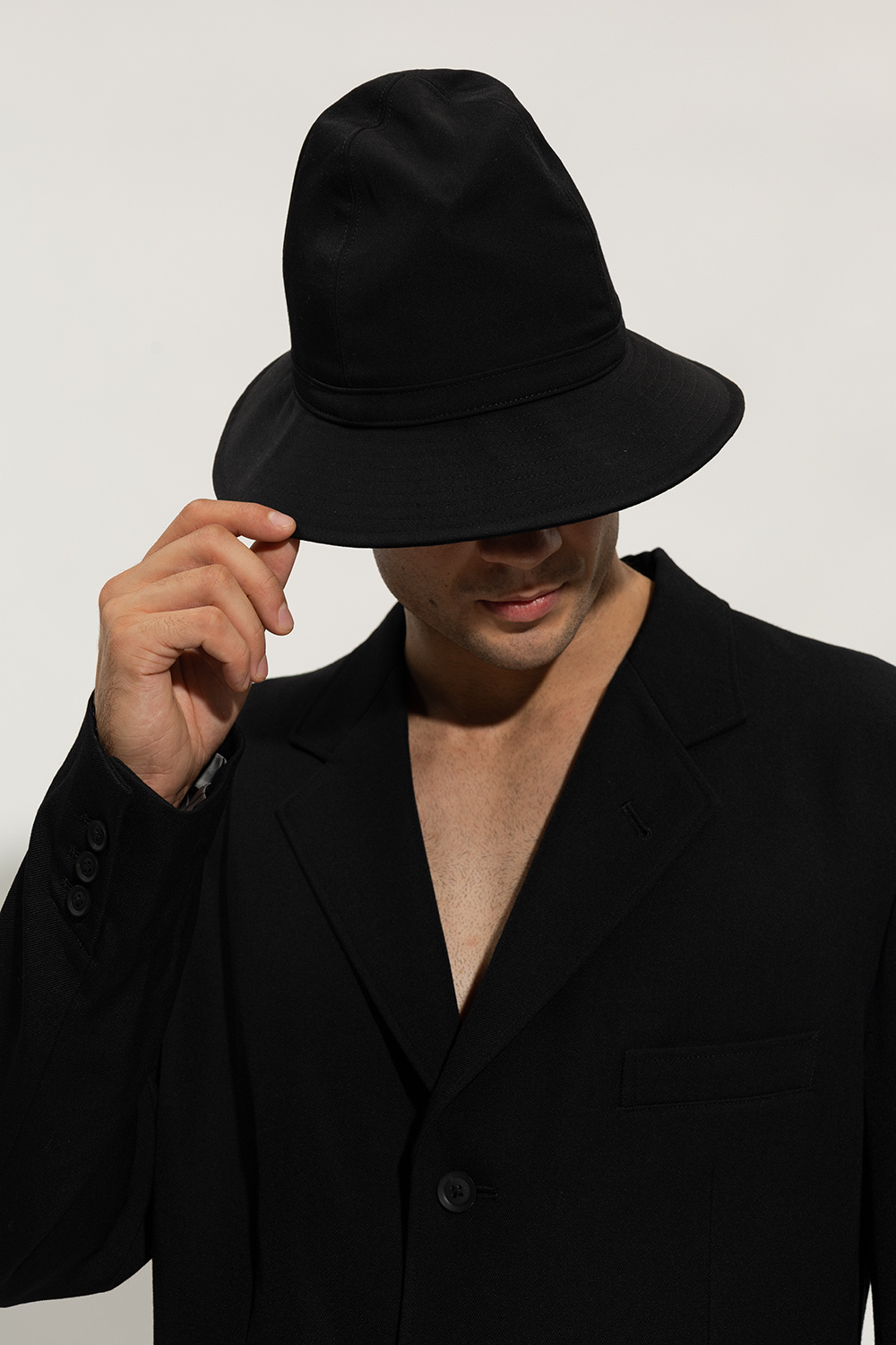 Black Wool fedora hat Yohji Yamamoto - Vitkac Canada